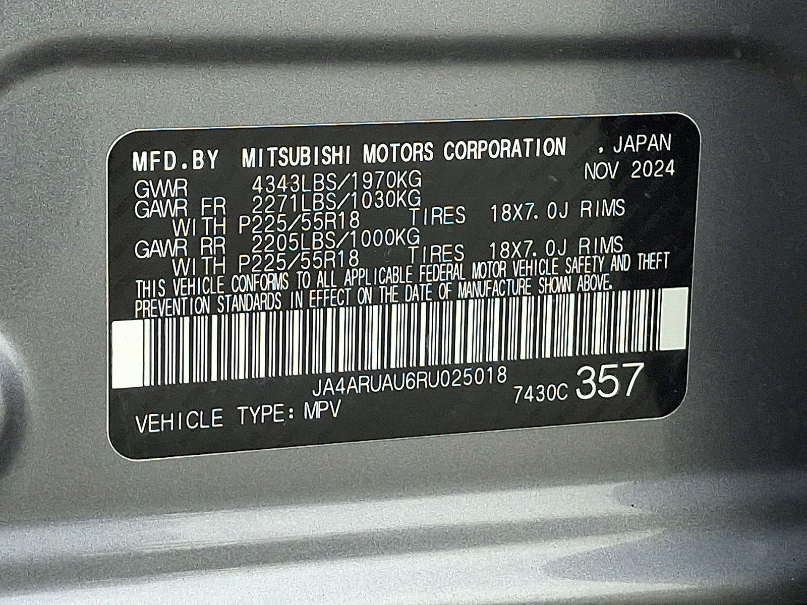 2024 Mitsubishi Outlander Sport ES