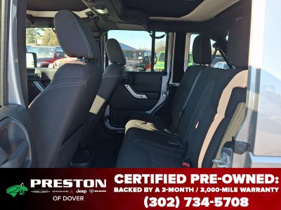 2016 Jeep Wrangler Unlimited Sahara