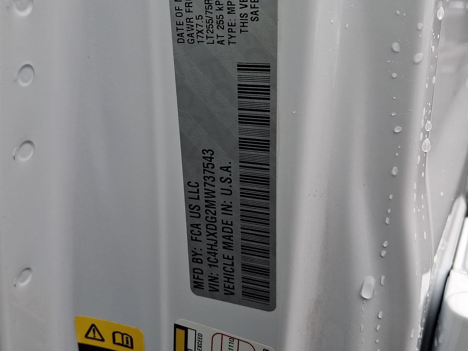 2021 Jeep Wrangler Unlimited Willys Sport