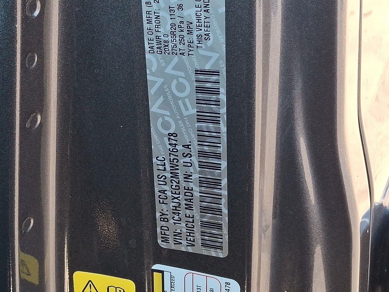 2021 Jeep Wrangler Unlimited Sahara High Altitude