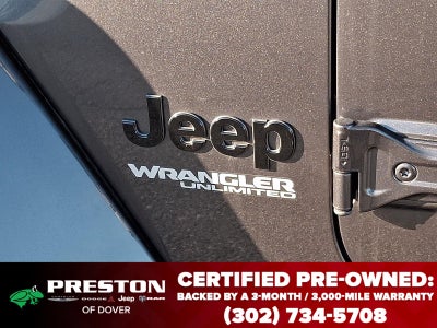 2021 Jeep Wrangler Unlimited Sahara High Altitude