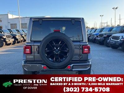 2021 Jeep Wrangler Unlimited Sahara High Altitude