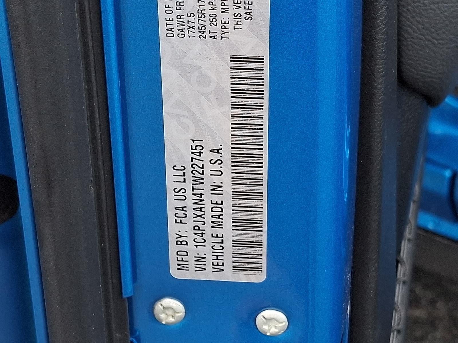 2026 Jeep Wrangler Sport S