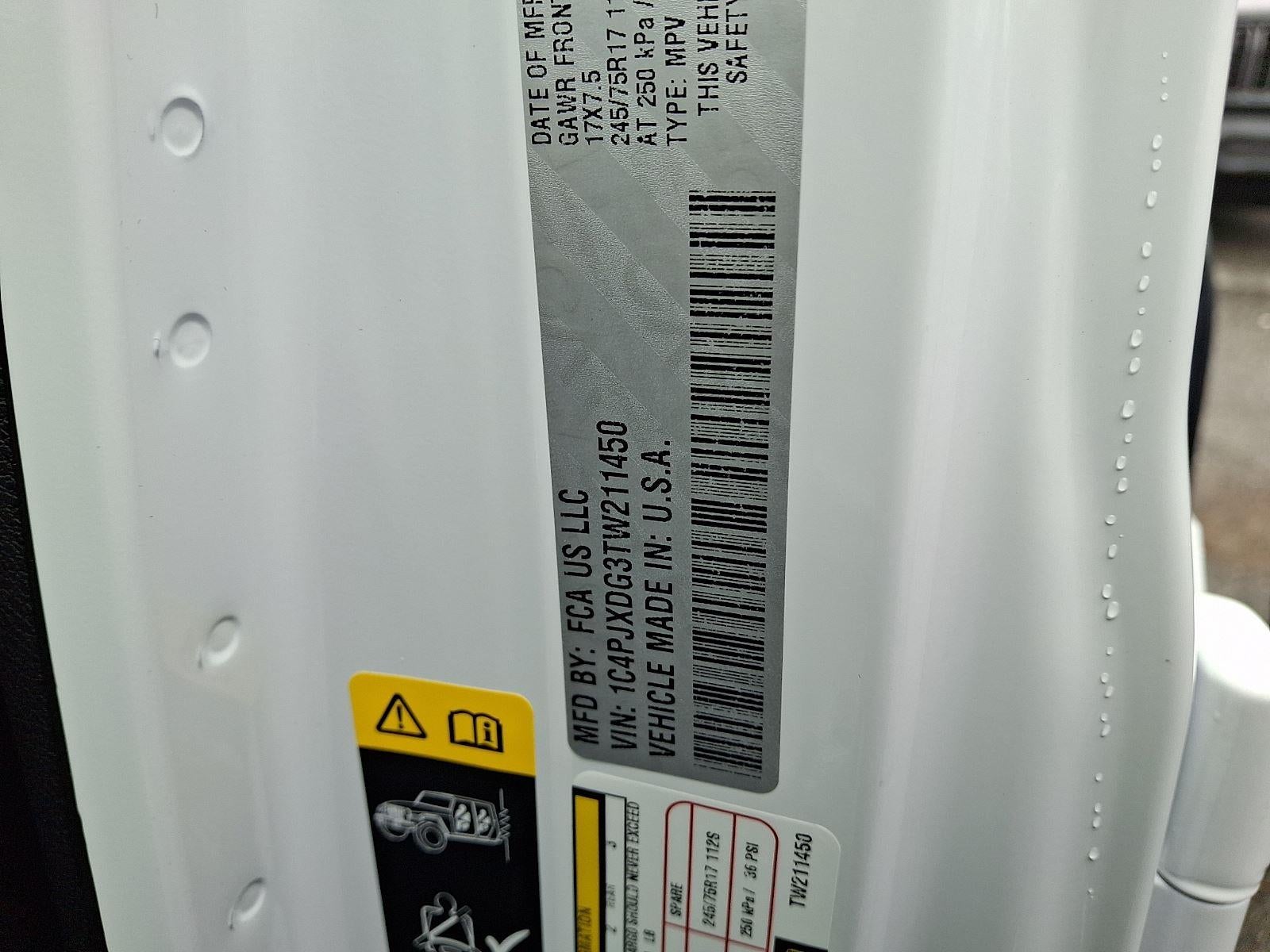 2026 Jeep Wrangler Sport S