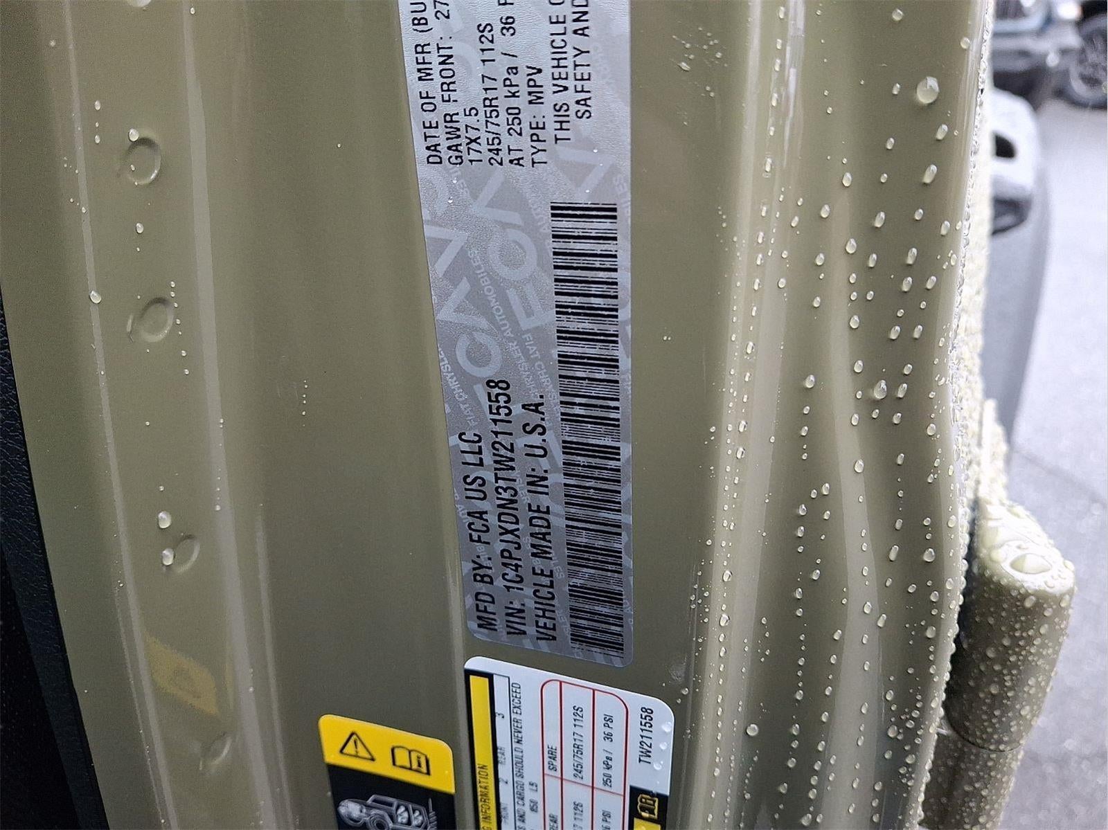 2026 Jeep Wrangler Sport S