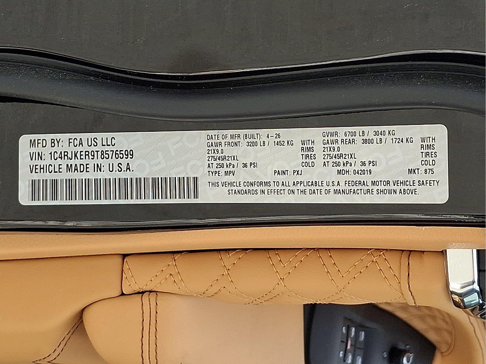 2026 Jeep Grand Cherokee L Summit