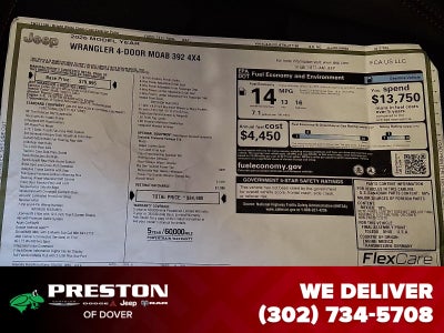 2026 Jeep Wrangler Moab 392