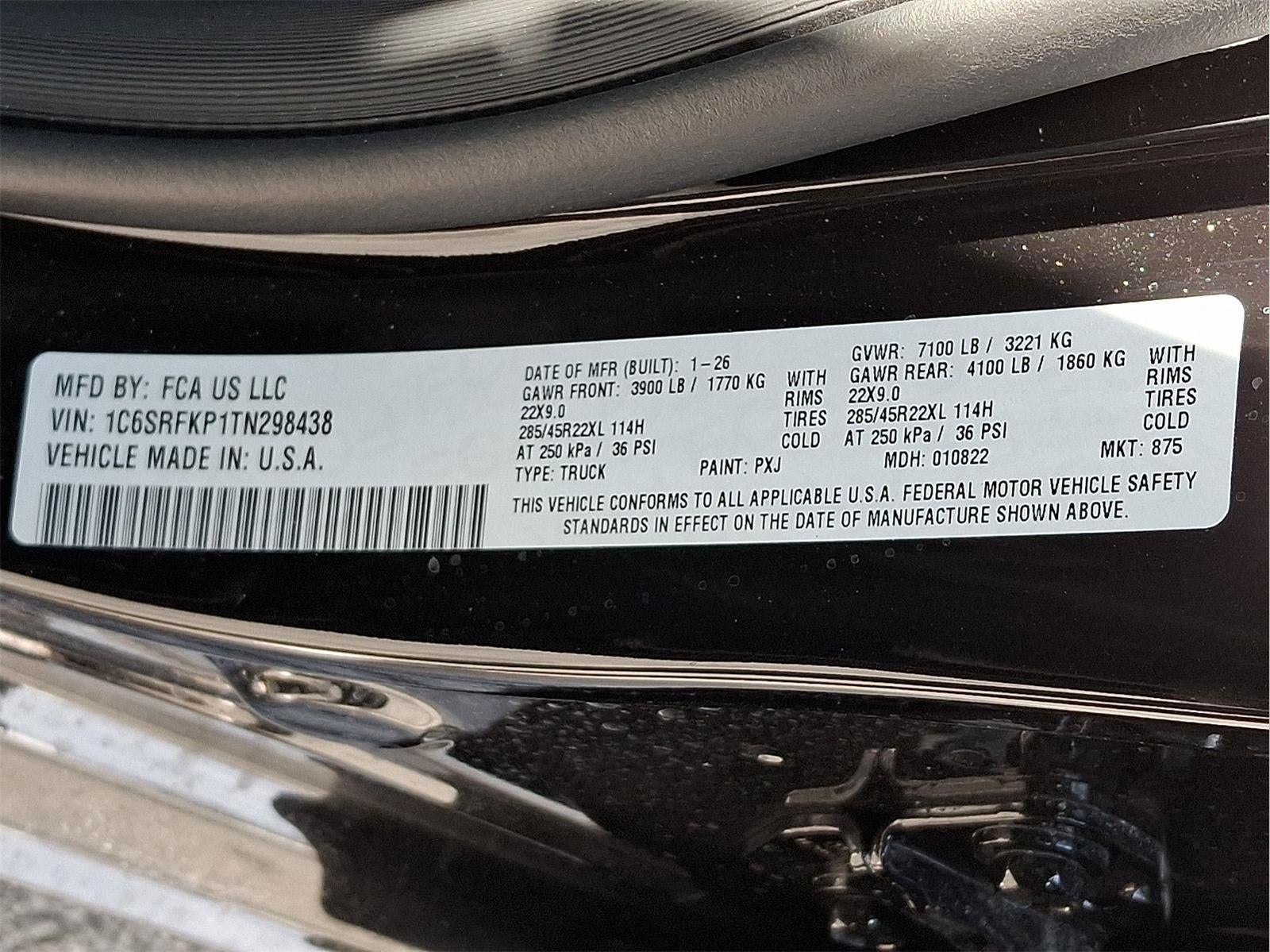 2026 RAM 1500 Tungsten