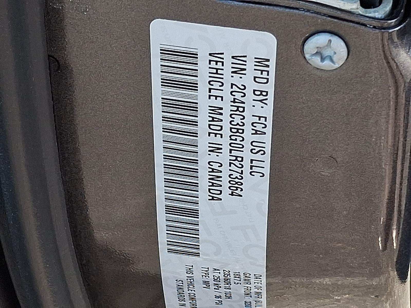 2020 Chrysler Pacifica Launch Edition