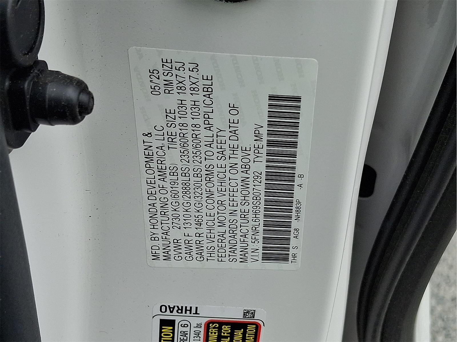 2025 Honda Odyssey EX-L
