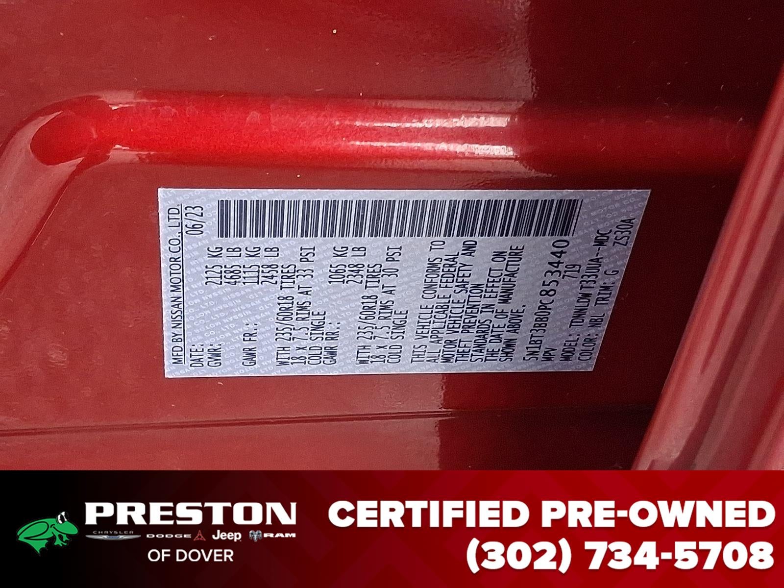 2023 Nissan Rogue SV