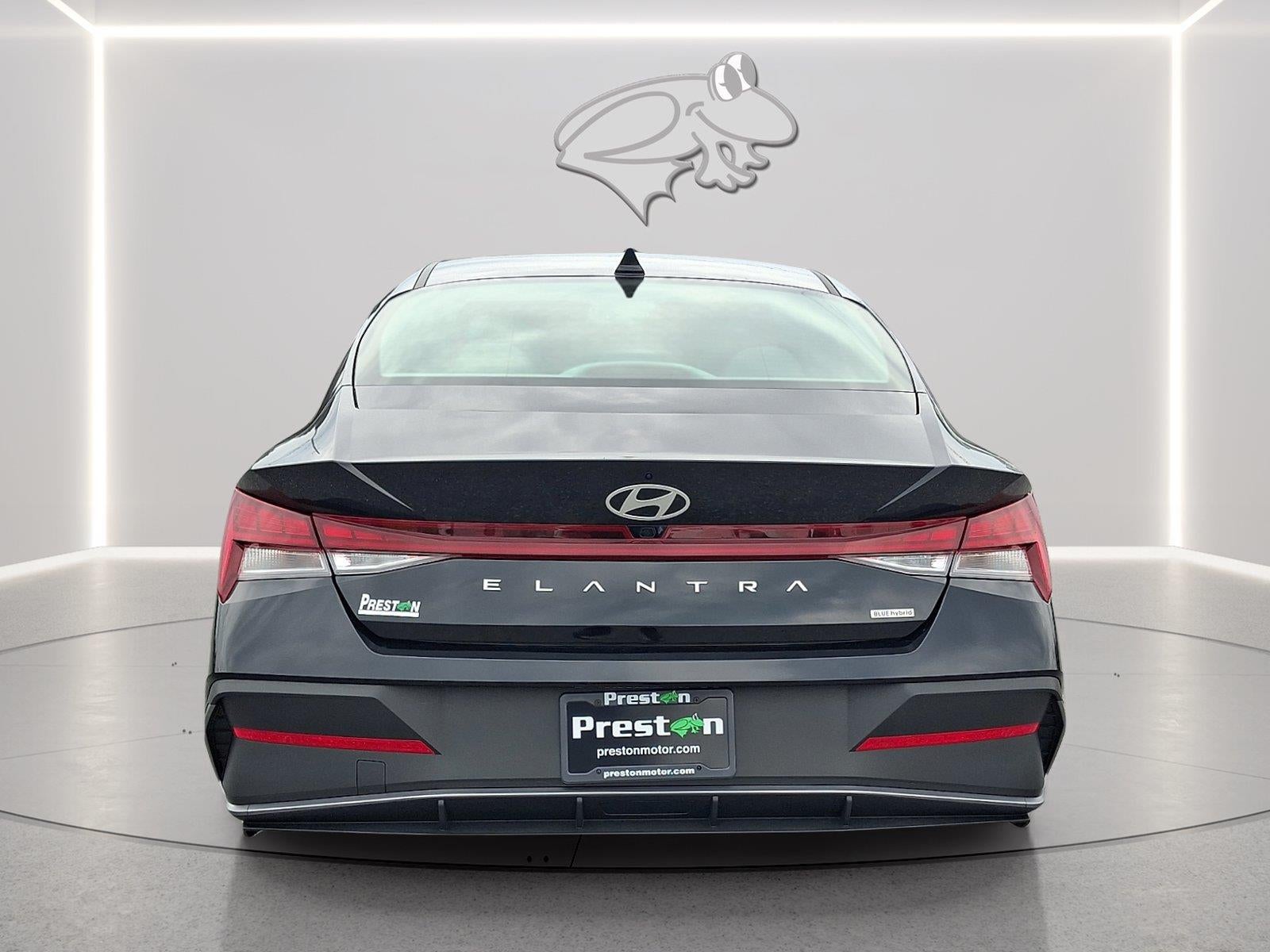 2026 Hyundai Elantra Hybrid Blue