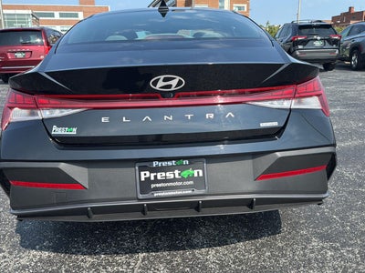2026 Hyundai Elantra Hybrid Blue