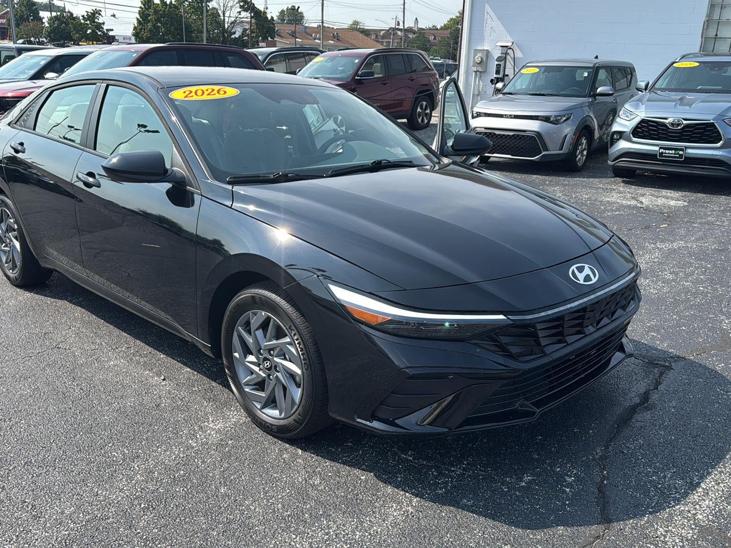 2026 Hyundai Elantra Hybrid Blue