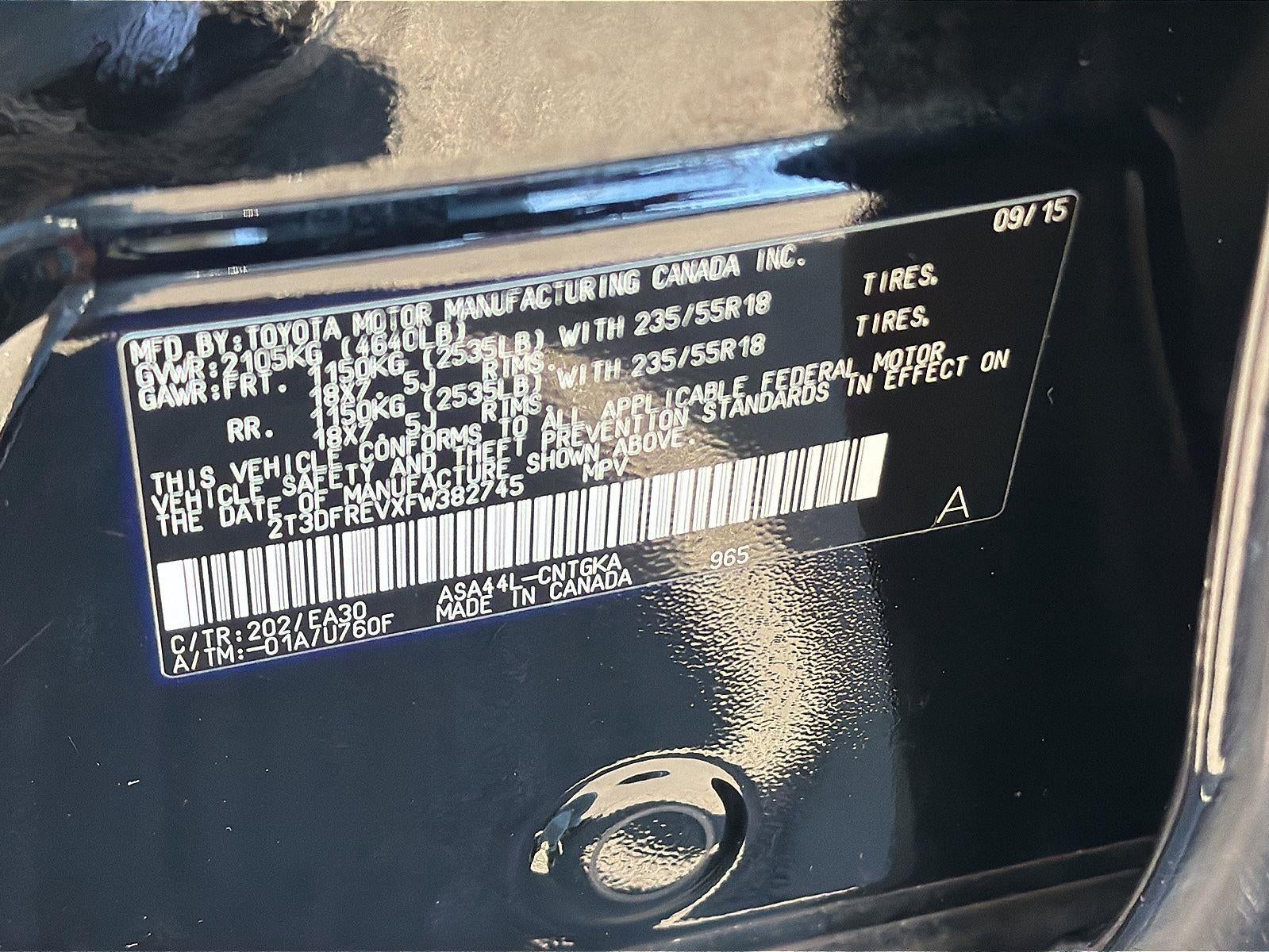 2015 Toyota RAV4 Limited