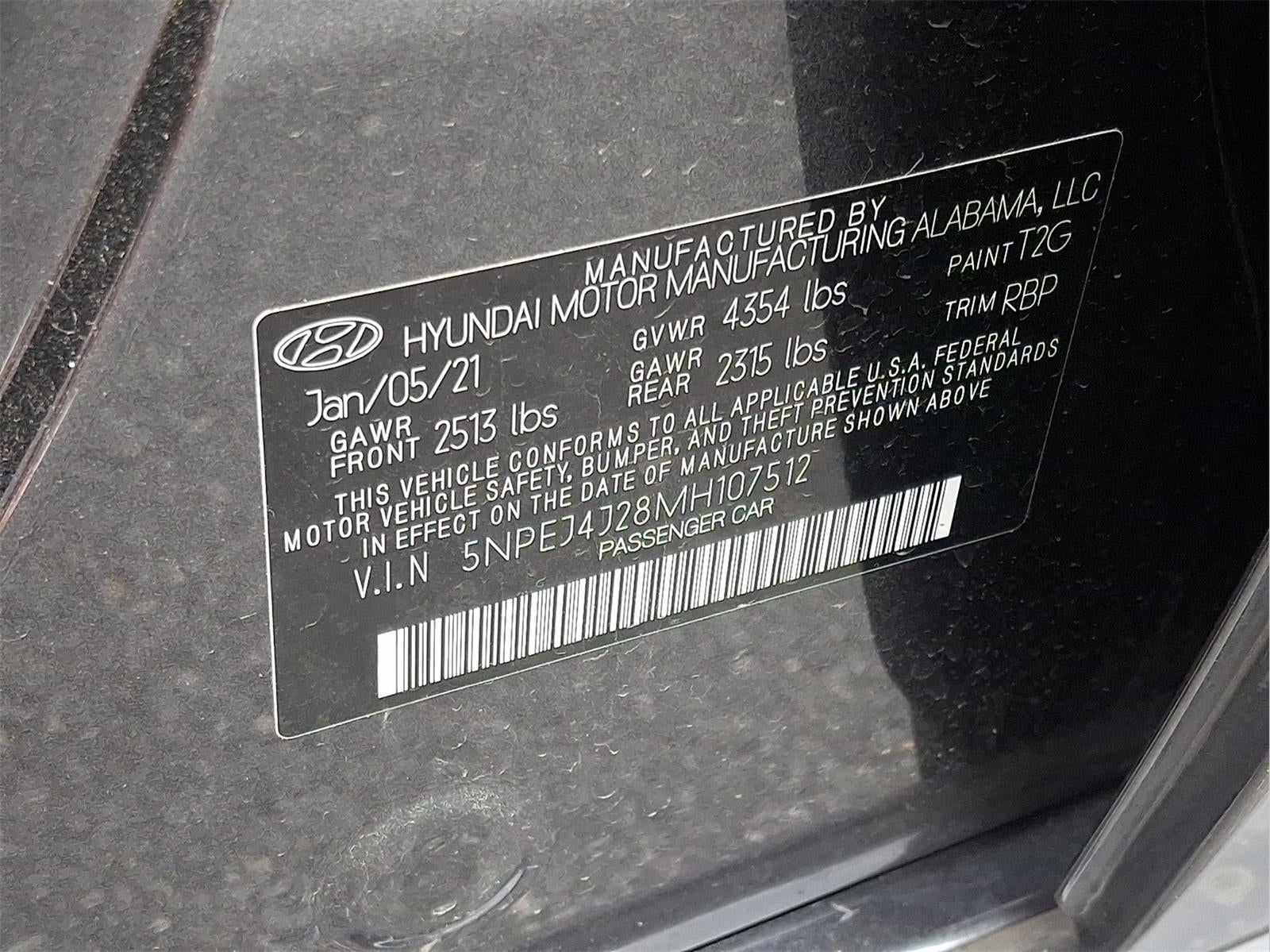 2021 Hyundai Sonata SEL Plus