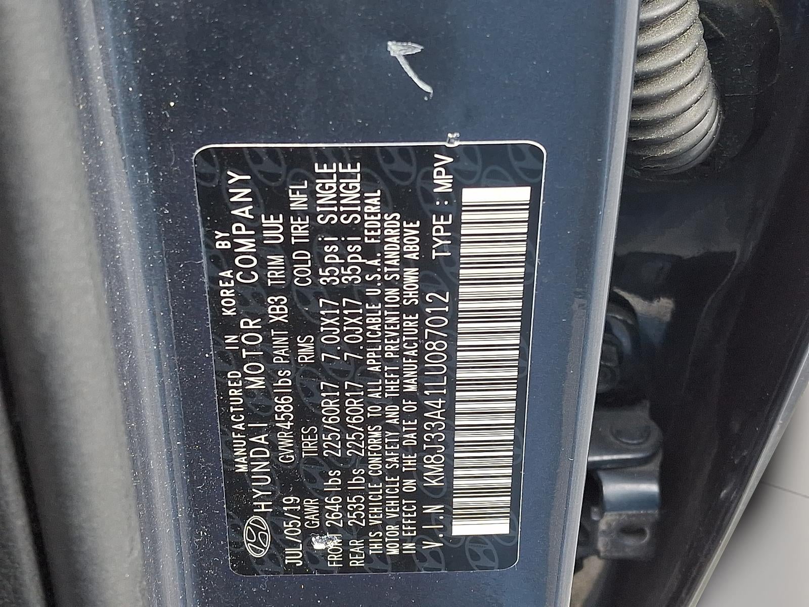 2020 Hyundai Tucson Value