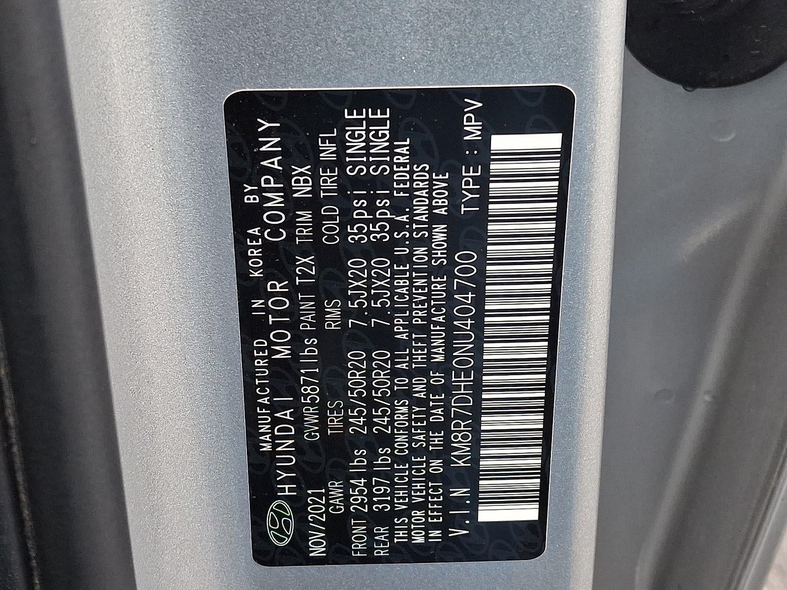 2022 Hyundai Palisade Calligraphy