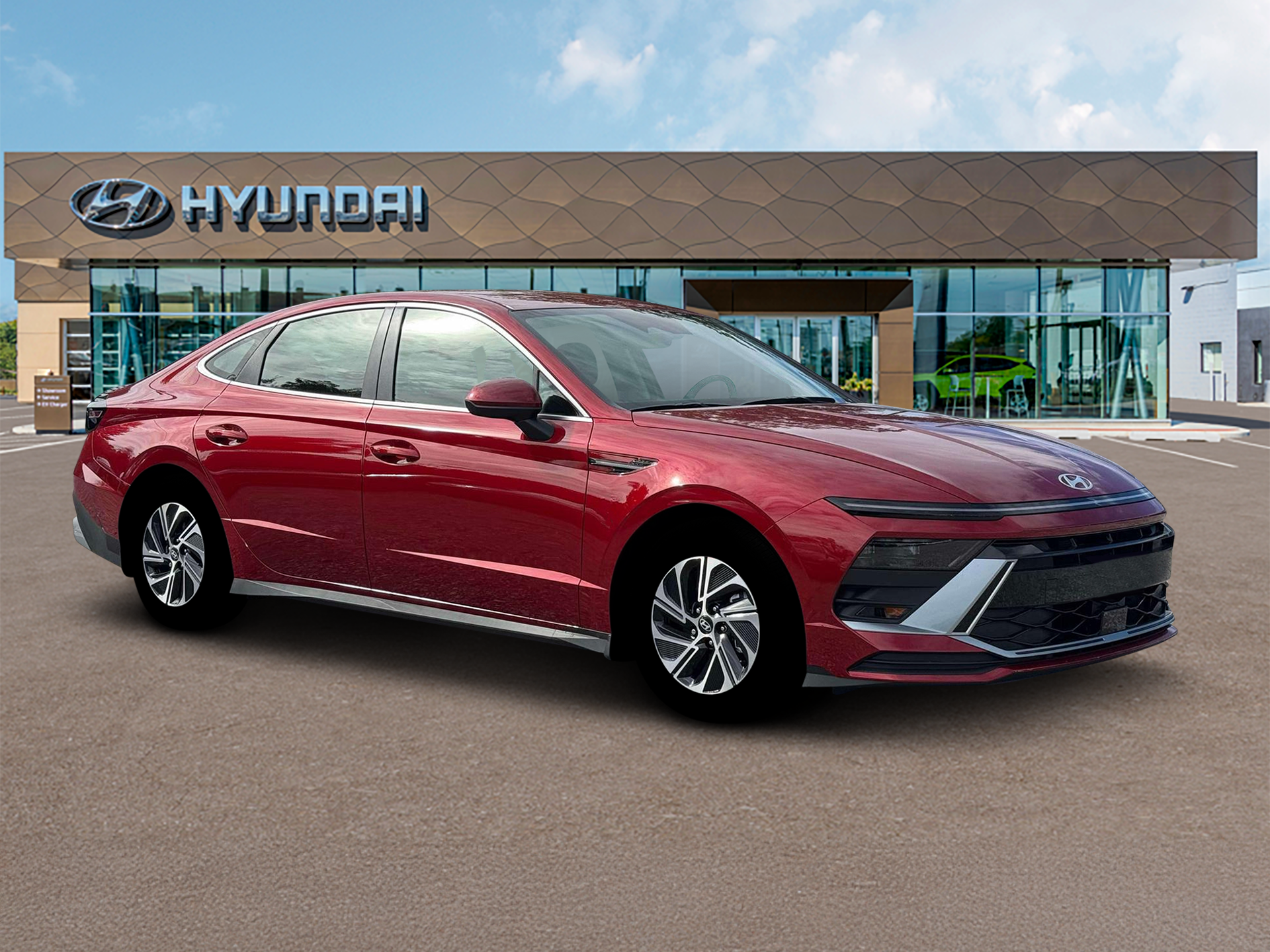 2026 Hyundai Sonata Hybrid Blue