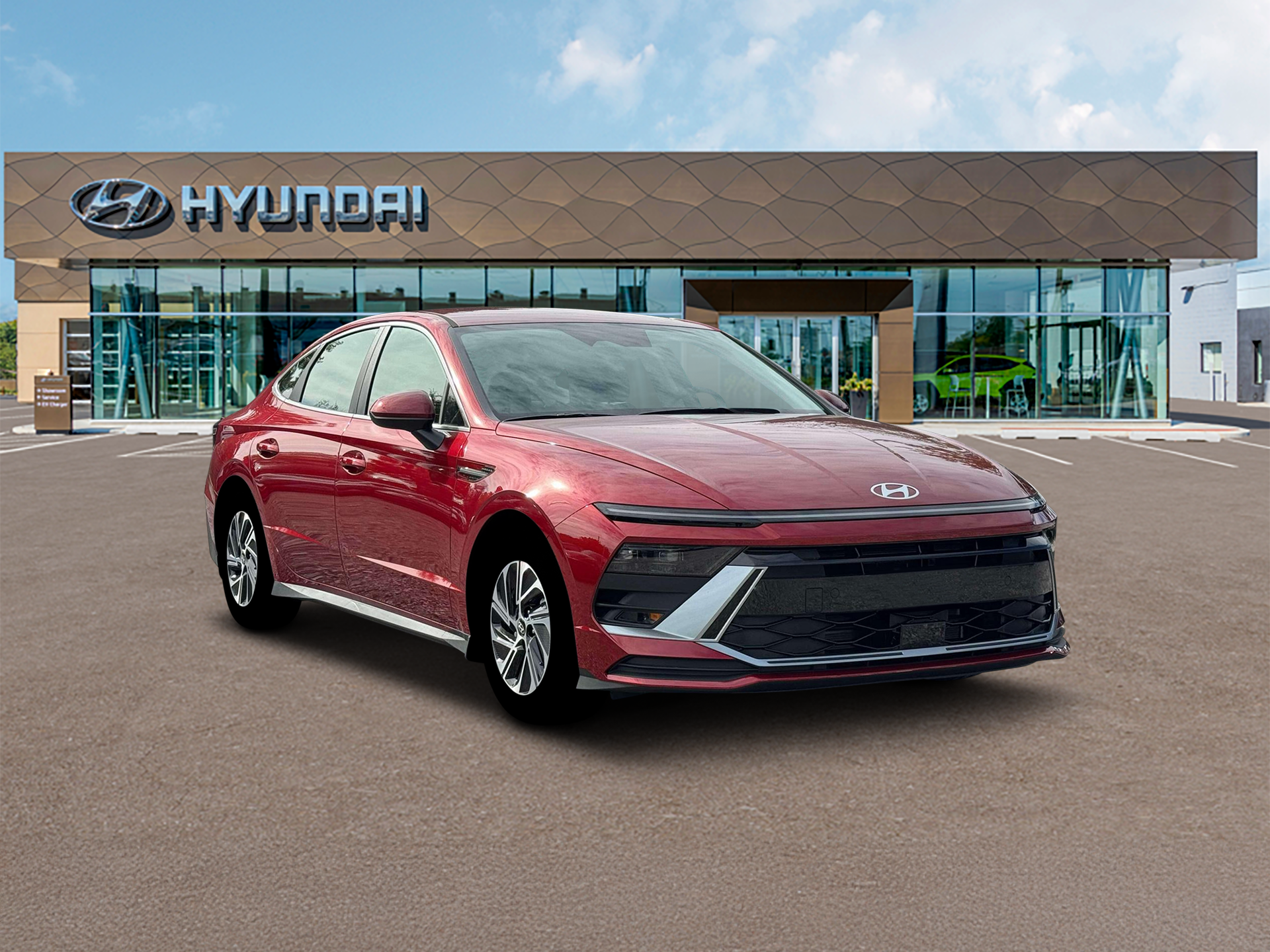 2026 Hyundai Sonata Hybrid Blue