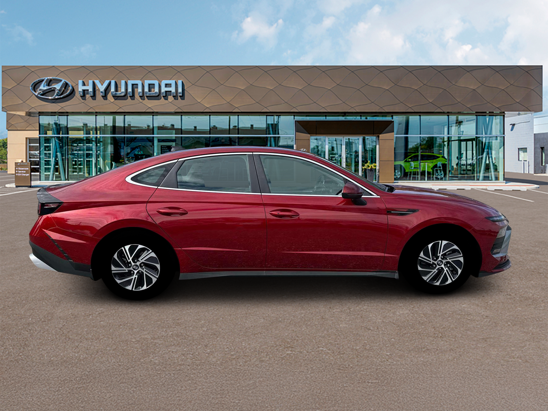 2026 Hyundai Sonata Hybrid Blue