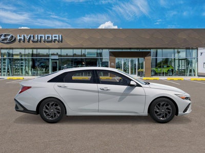 2026 Hyundai Elantra Hybrid Blue