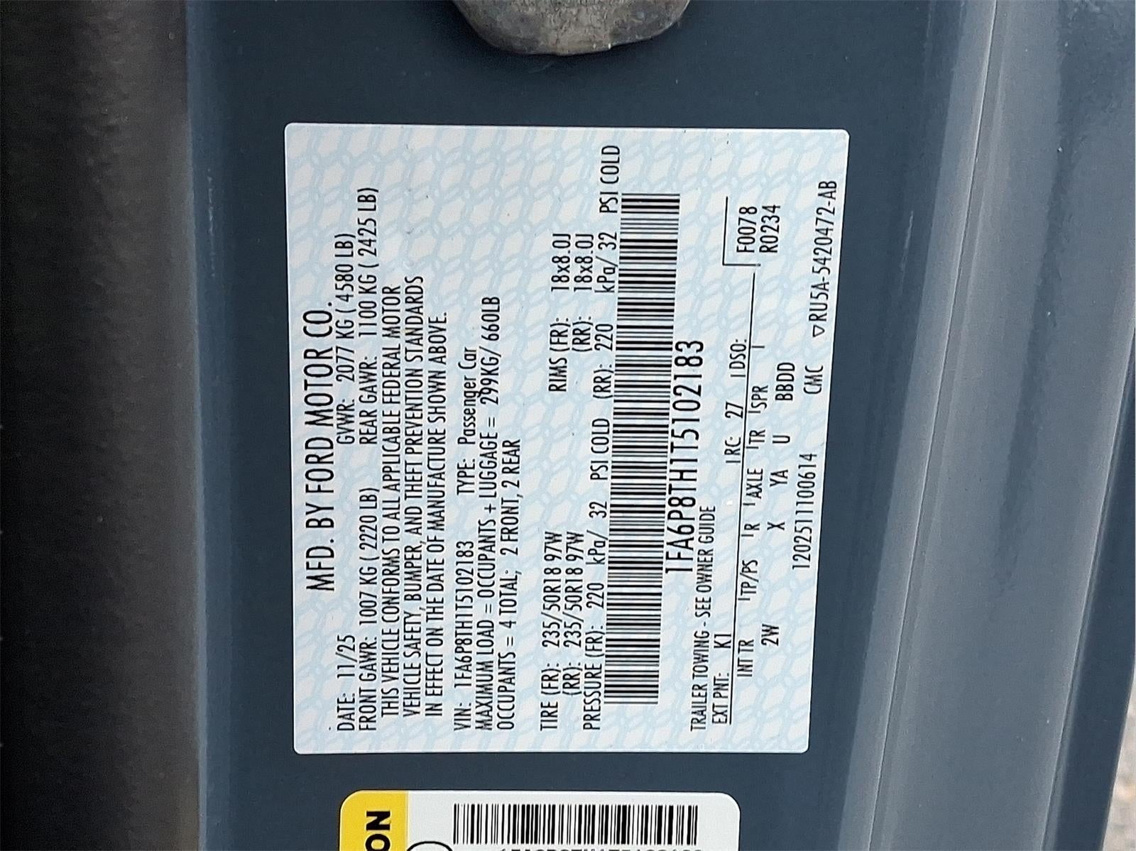 2026 Ford Mustang EcoBoost