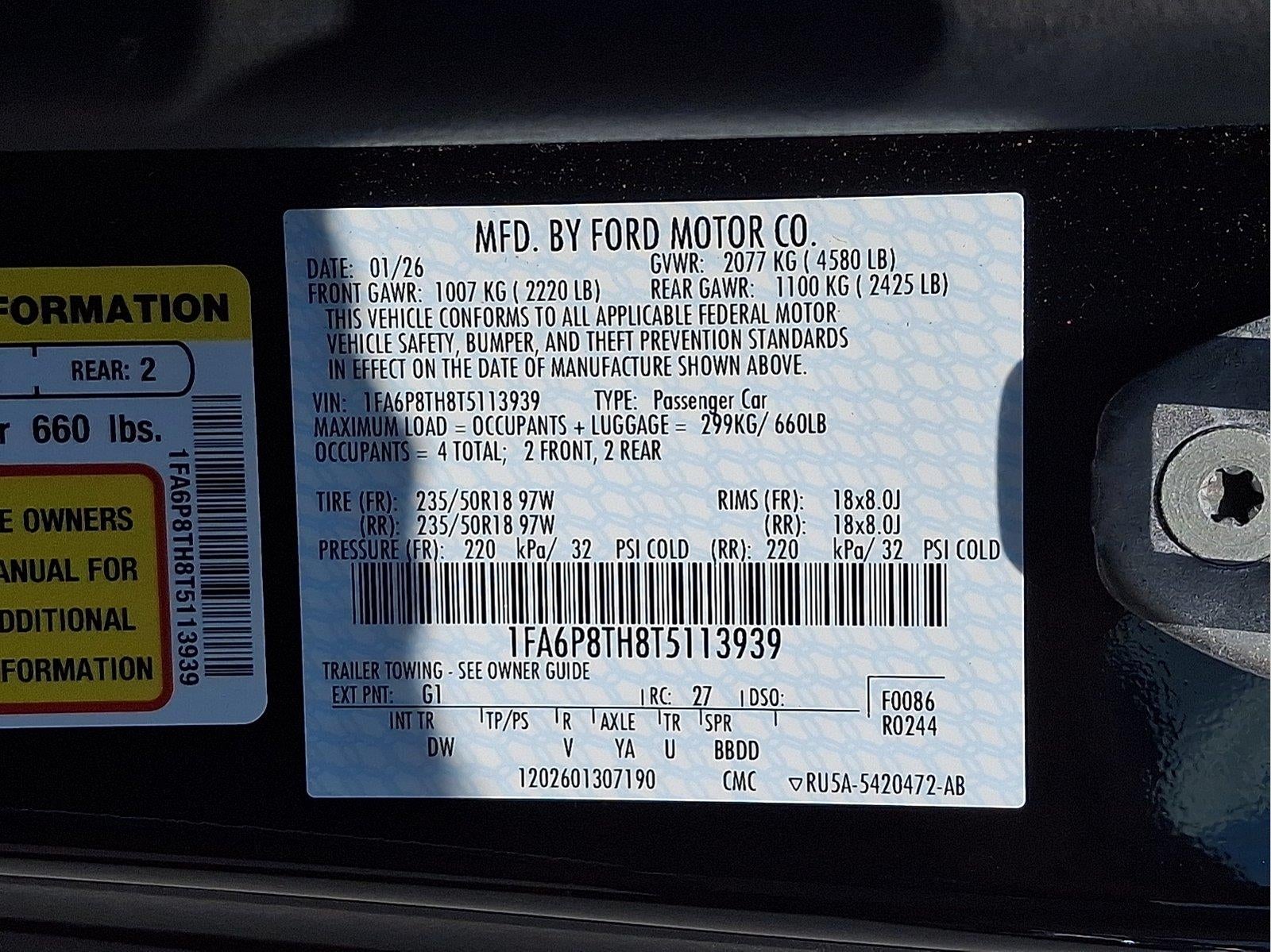 2026 Ford Mustang EcoBoost