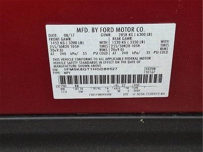 2017 Ford Explorer Sport