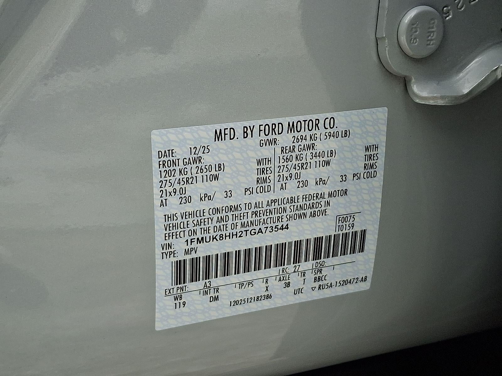 2026 Ford Explorer Platinum