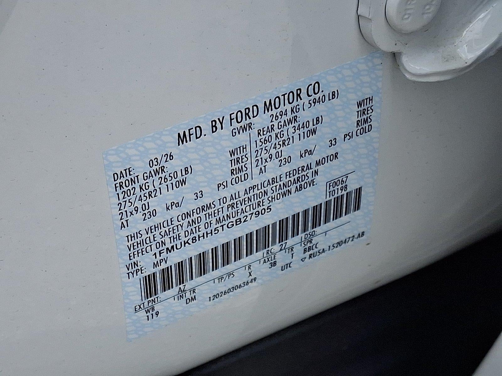 2026 Ford Explorer Platinum