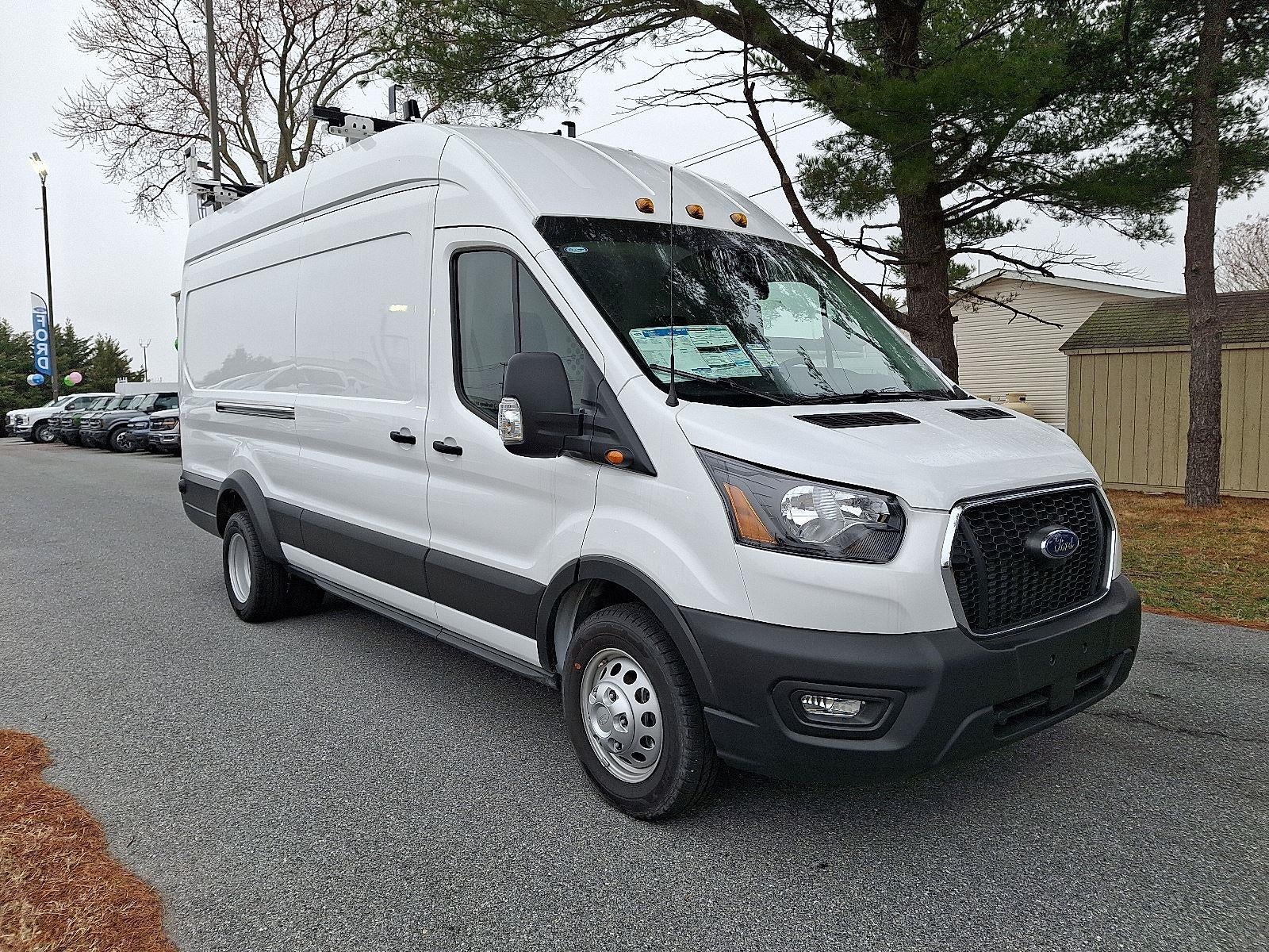 2024 Ford Transit Cargo Van T-350 HD 148" EL Hi Rf 9950 GVWR DRW AWD