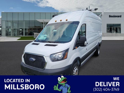2024 Ford Transit Cargo Van T-350 HD 148" EL Hi Rf 9950 GVWR DRW AWD