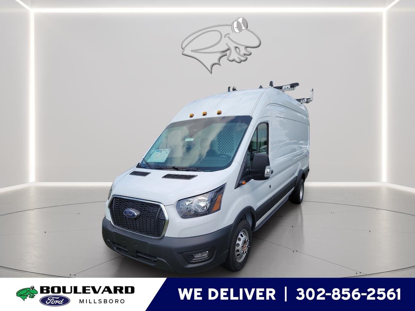 2024 Ford Transit Cargo Van T-350 HD 148" EL Hi Rf 9950 GVWR DRW AWD