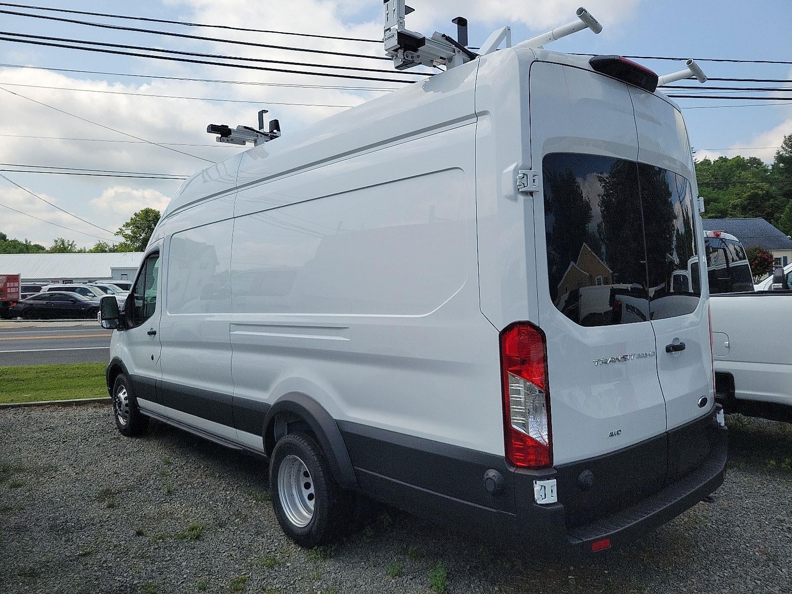 2024 Ford Transit Cargo Van T-350 HD 148" EL Hi Rf 9950 GVWR DRW AWD