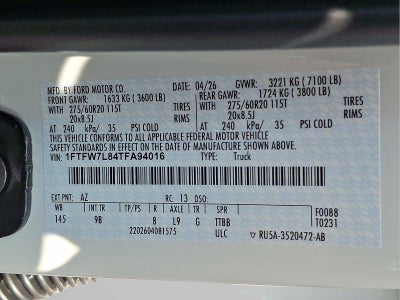 2026 Ford F-150 Platinum