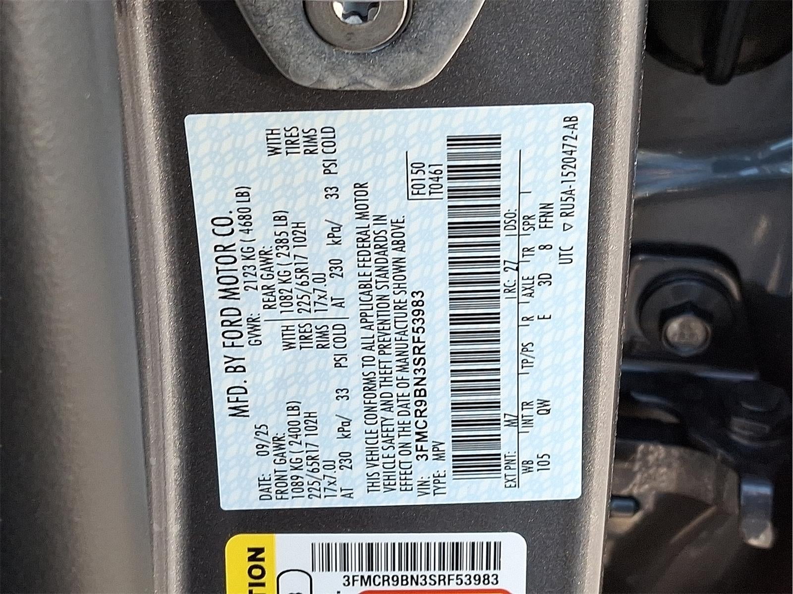 2025 Ford Bronco Sport Big Bend