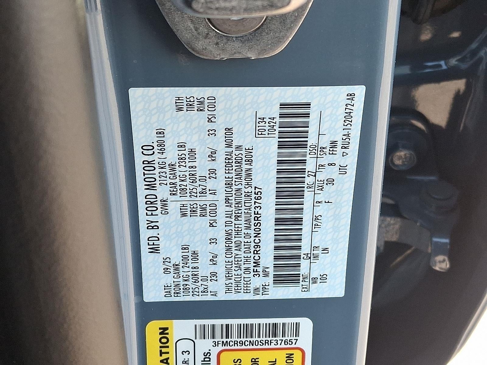 2025 Ford Bronco Sport Outer Banks