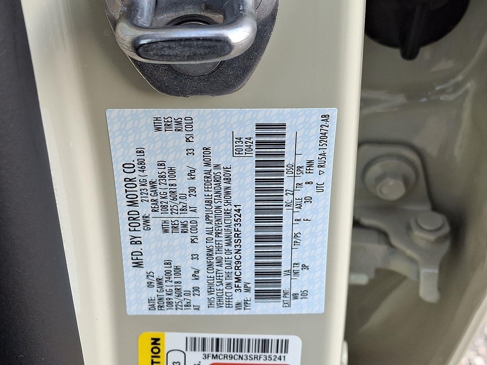 2025 Ford Bronco Sport Outer Banks