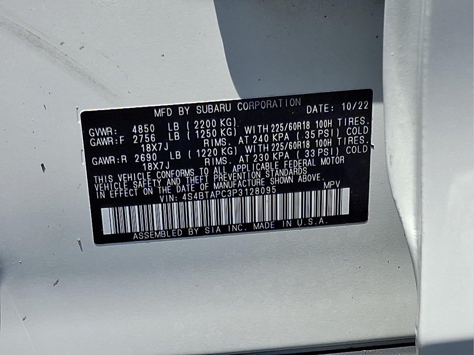 2023 Subaru Outback Touring
