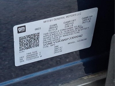2023 Chevrolet Traverse LT Cloth