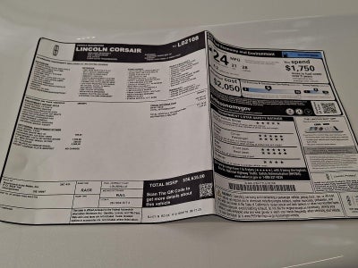 2026 Lincoln Corsair Reserve