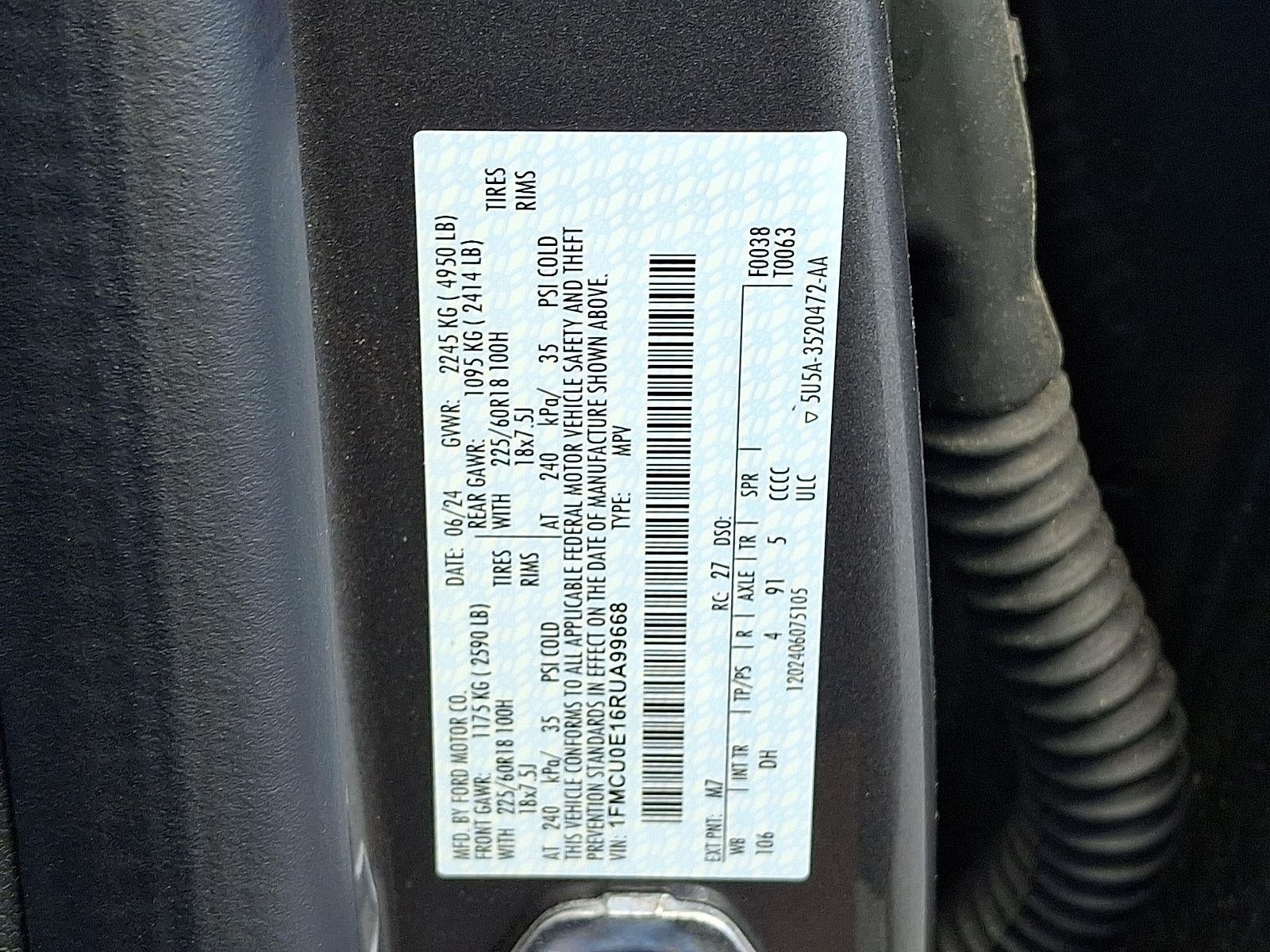 2024 Ford Escape PHEV