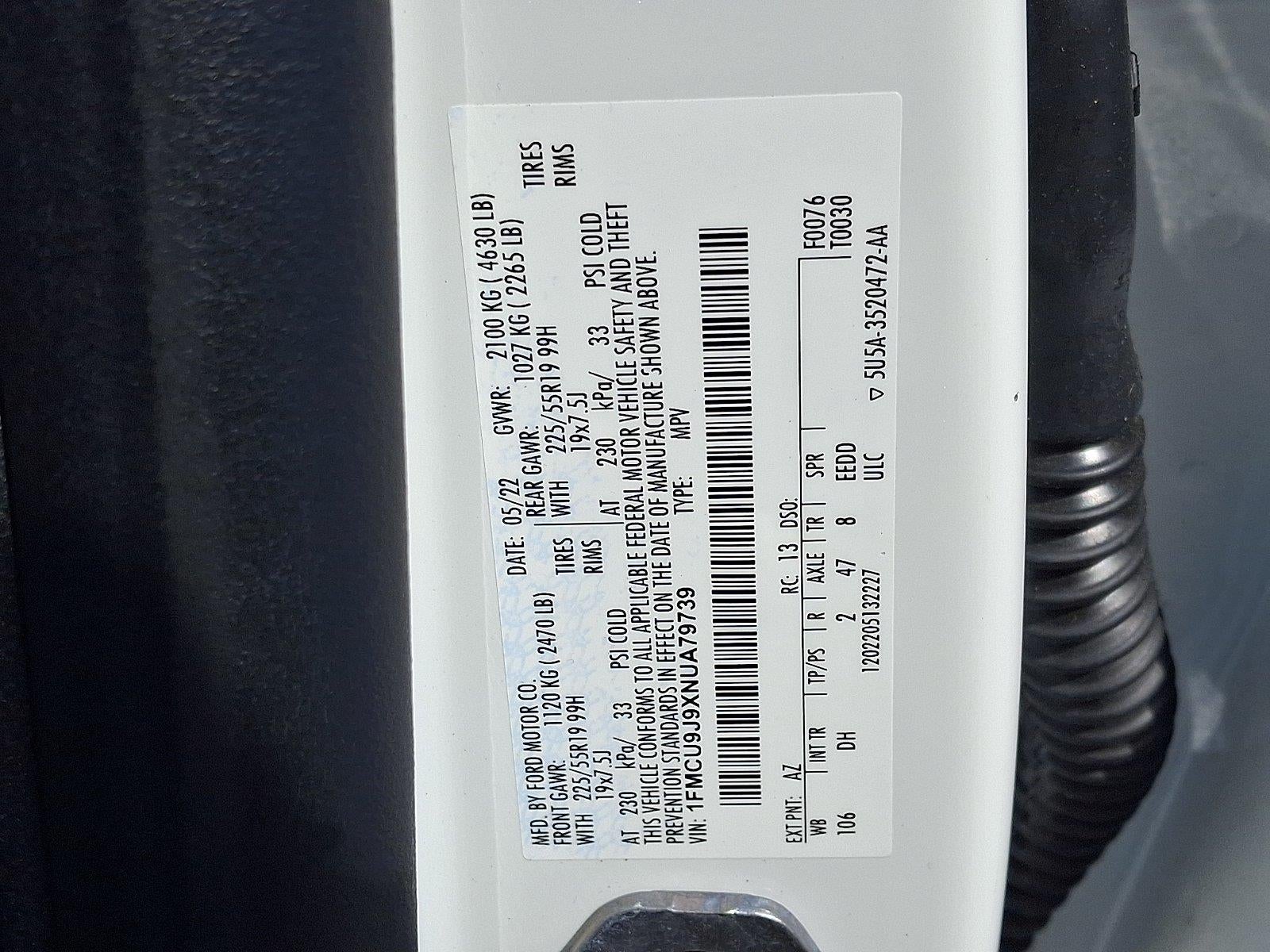 2022 Ford Escape Titanium