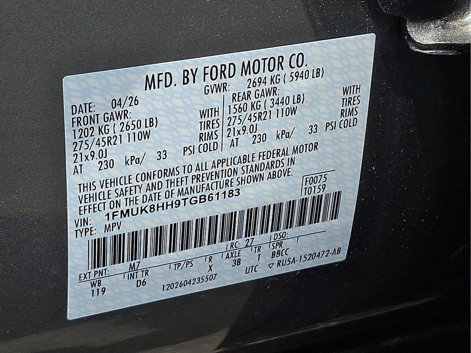 2026 Ford Explorer Platinum