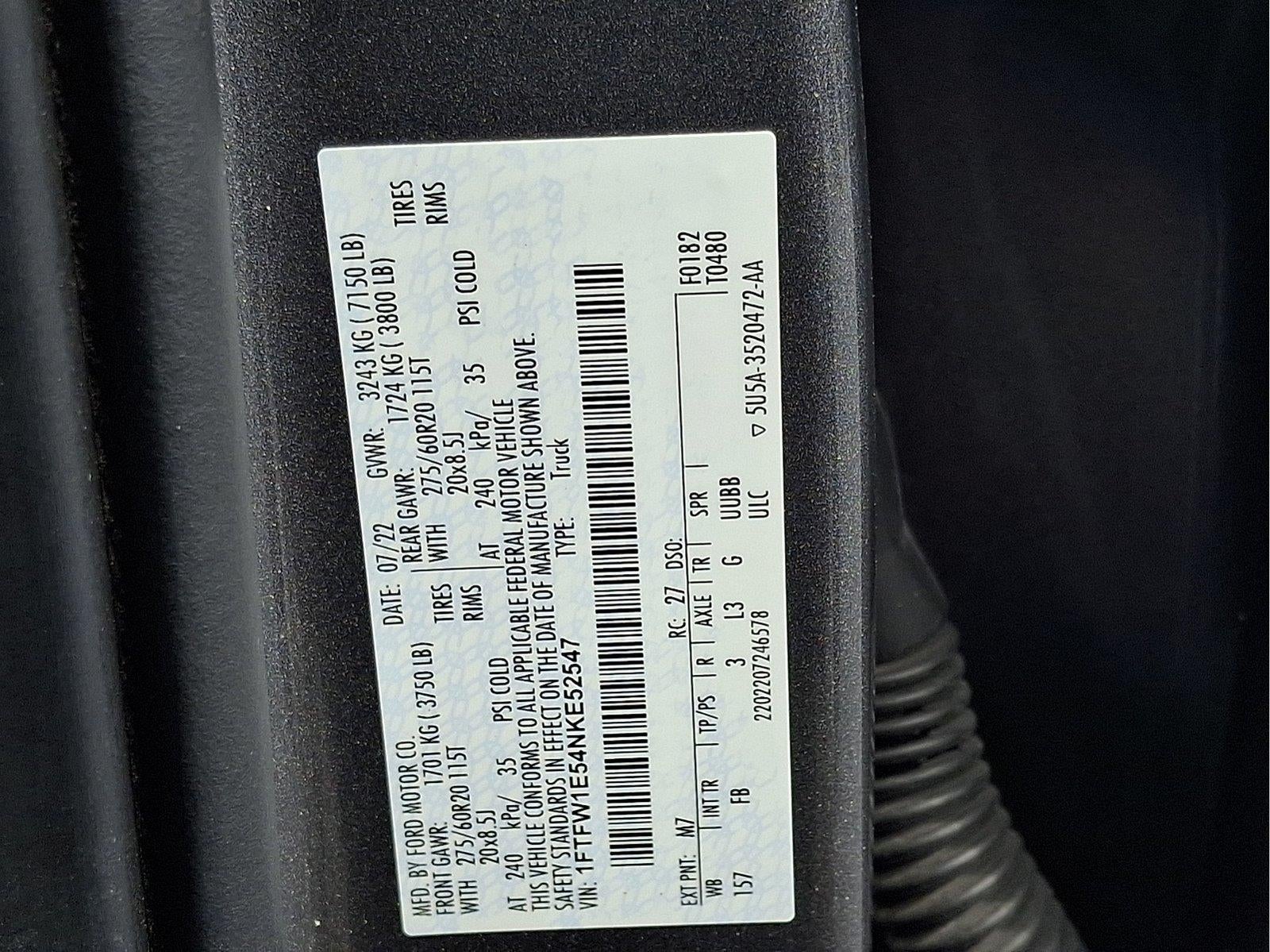 2022 Ford F-150 XLT