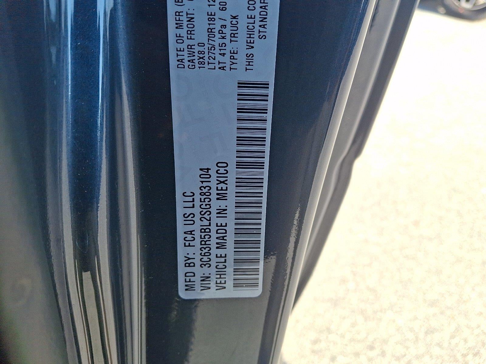 2025 RAM 2500 Big Horn