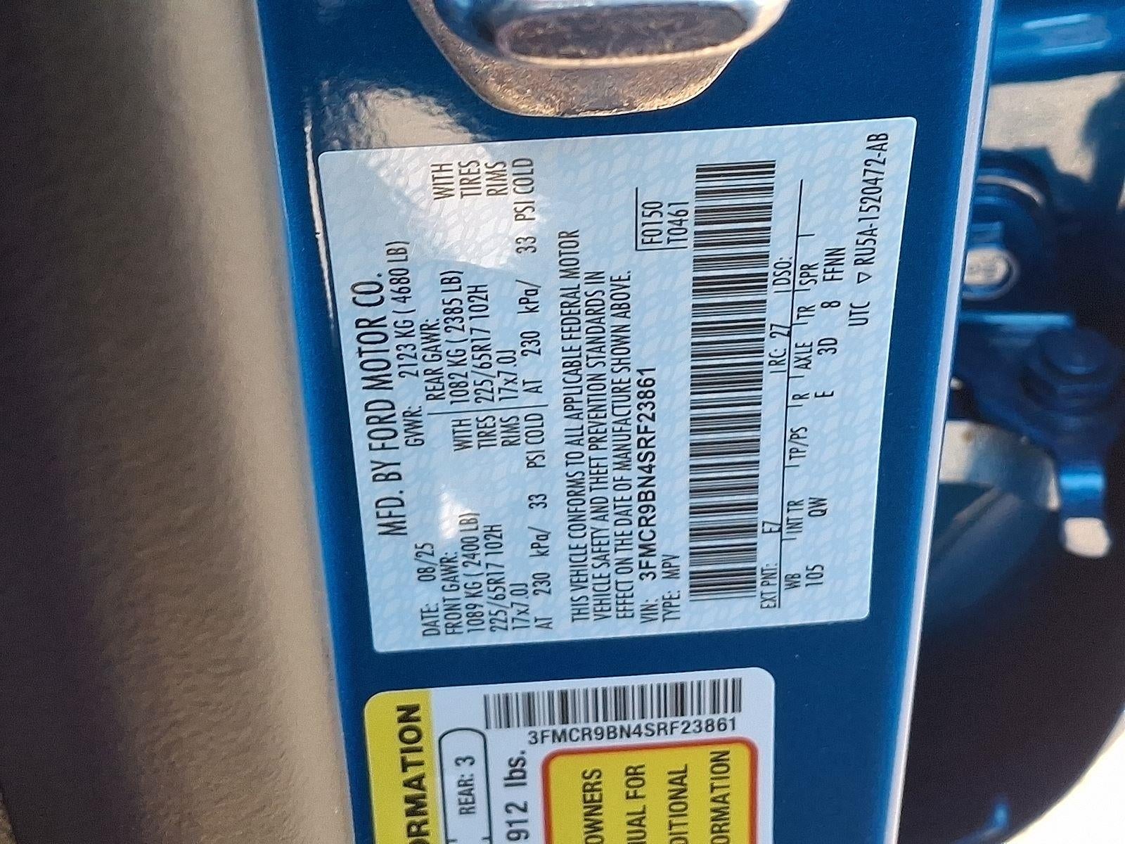 2025 Ford Bronco Sport Big Bend