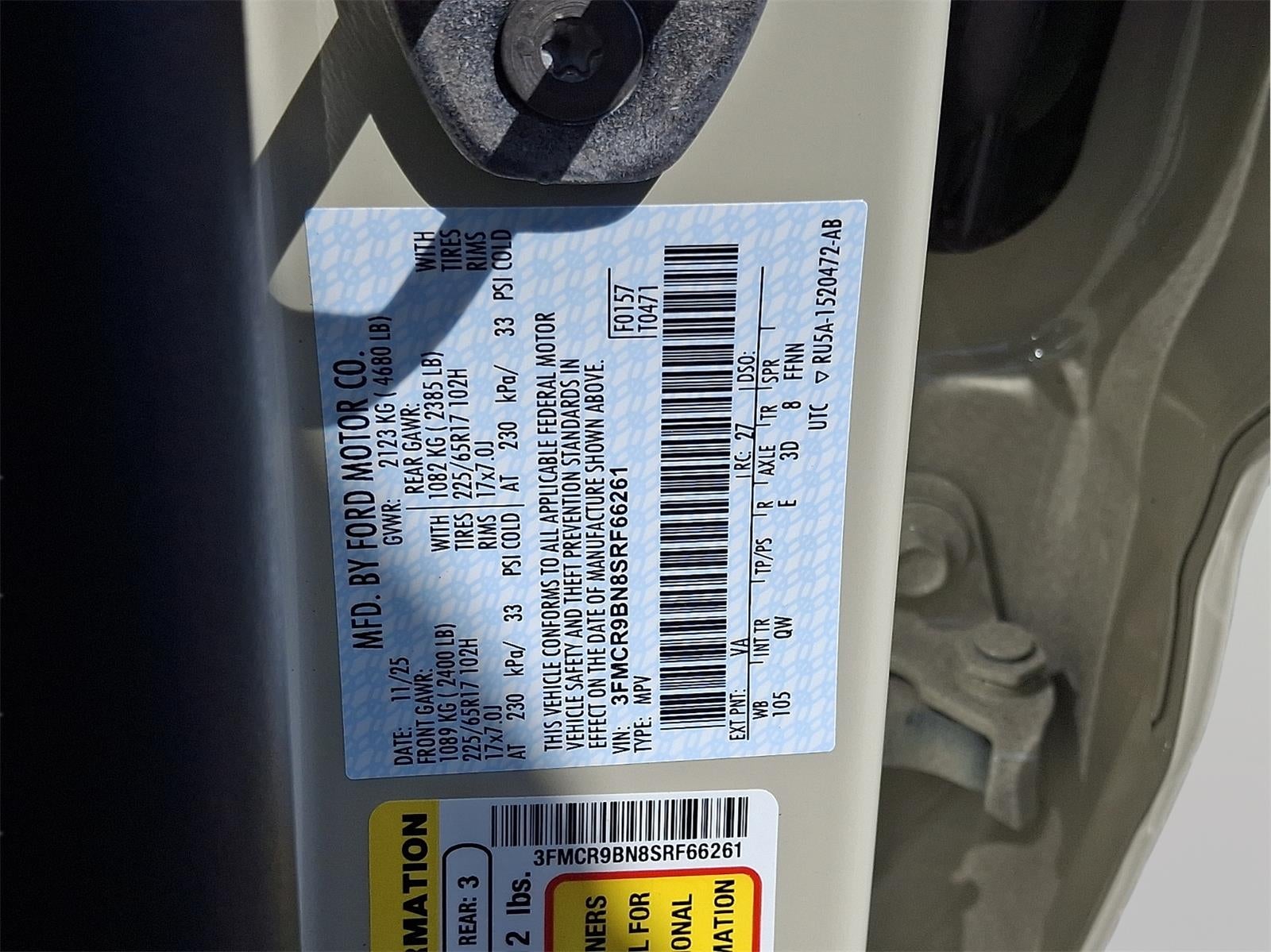 2025 Ford Bronco Sport Big Bend