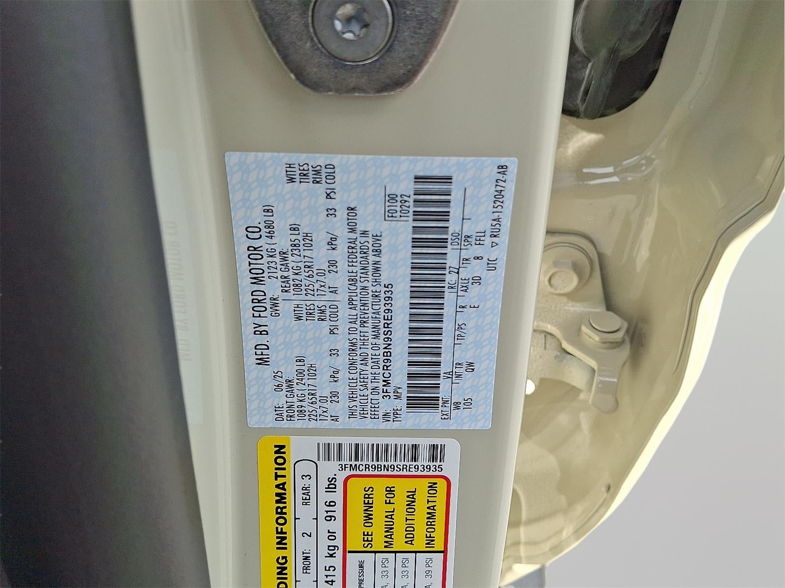 2025 Ford Bronco Sport Big Bend